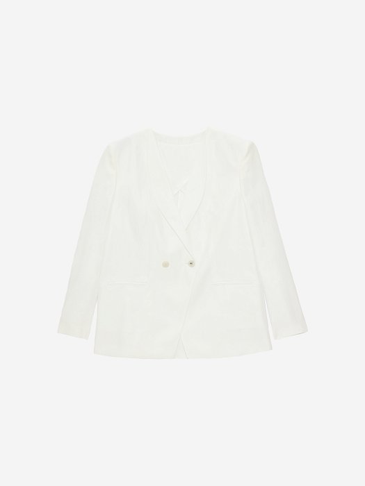 Жакет из конопляной ткани: фото №5