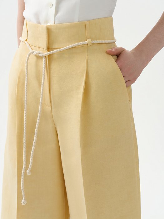 Бермуды со льном: фото №3