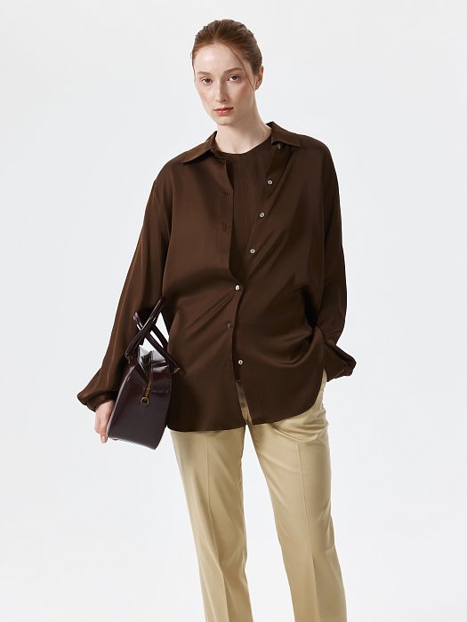 Зауженные брюки из хлопка: фото №2