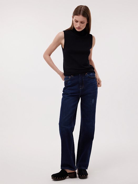 Водолазка без рукавов: фото №2