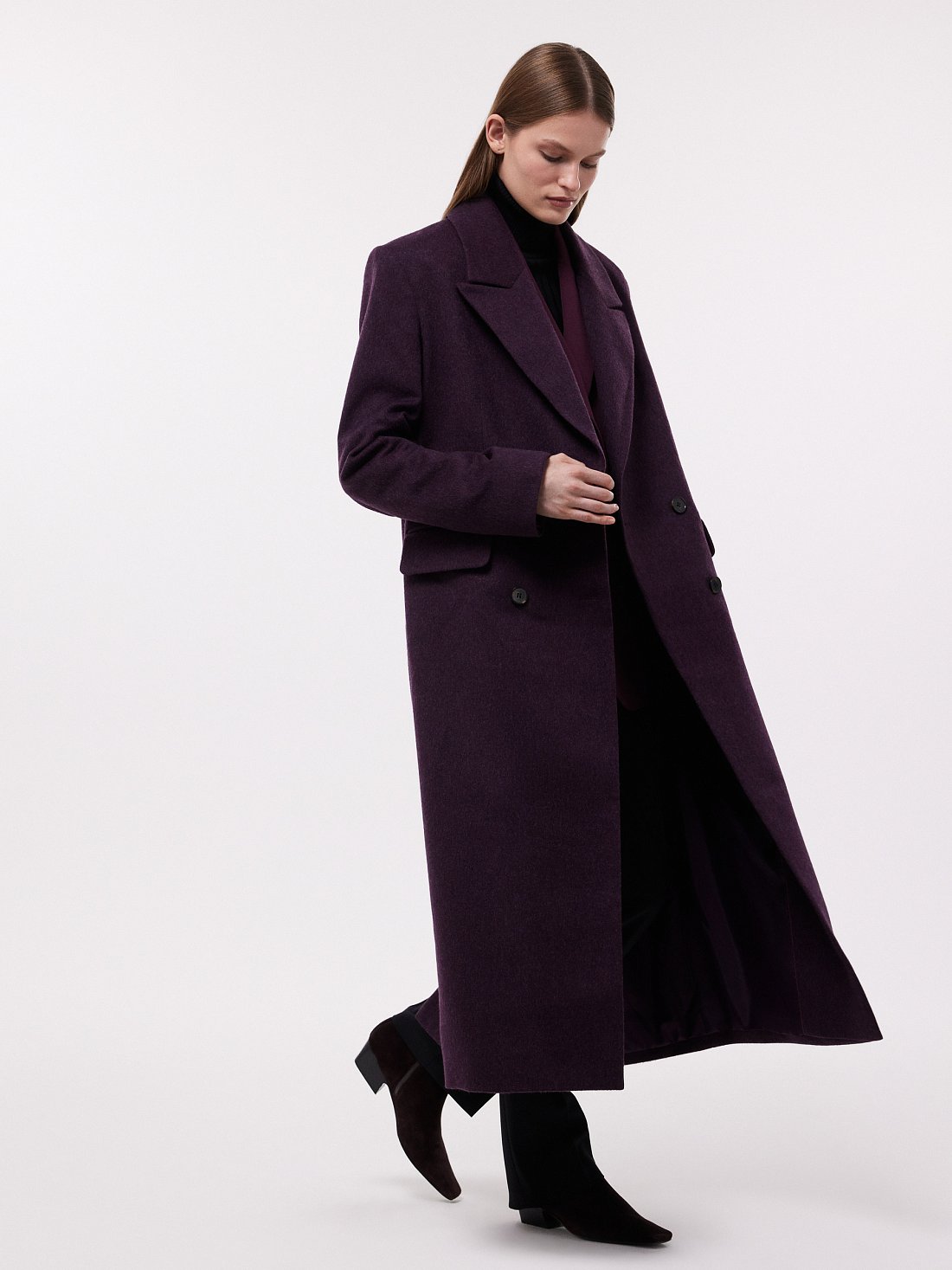 Пальто прямого кроя: фото №1