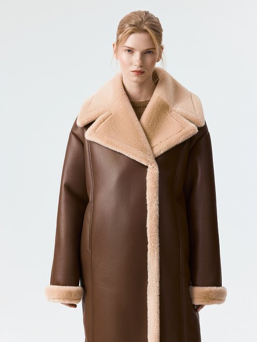 Дубленка из искусственной кожи: фото №4