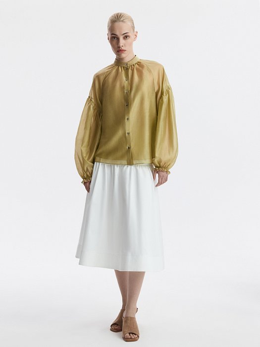 Свободная блуза из тенселя: фото №2