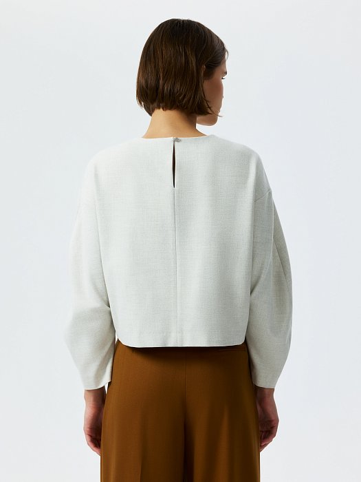 Укороченный свитшот: фото №4