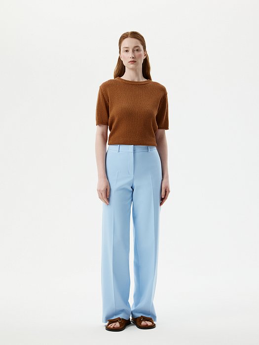 Брюки прямого кроя: фото №2