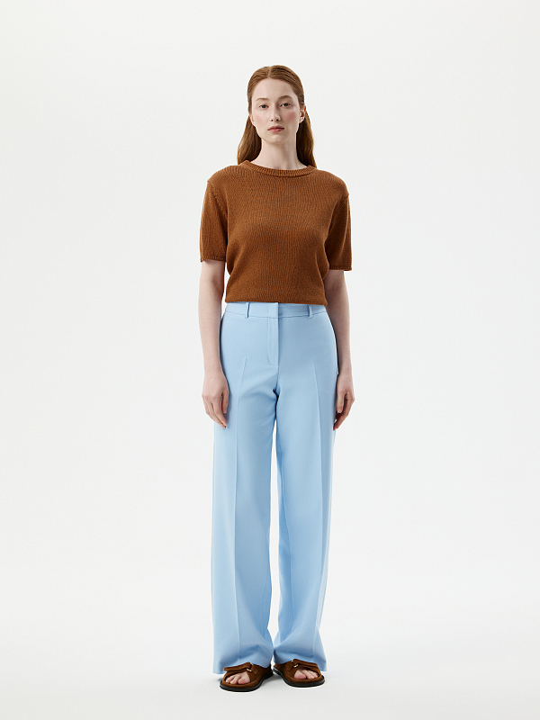 Брюки прямого кроя