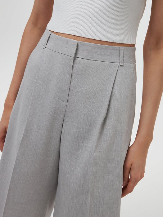 Льняные шорты: фото №2