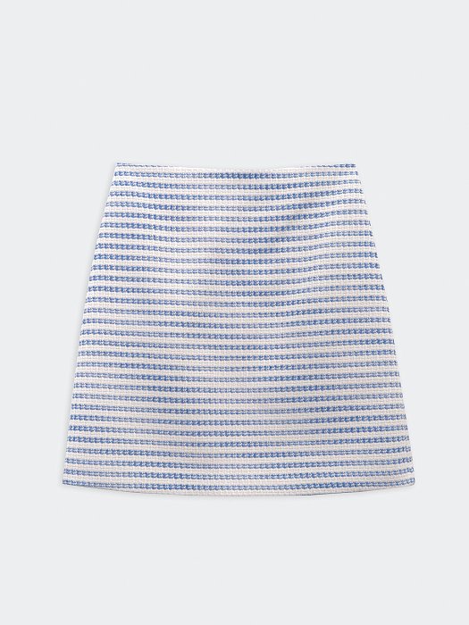 Юбка из твида в полоску: фото №8