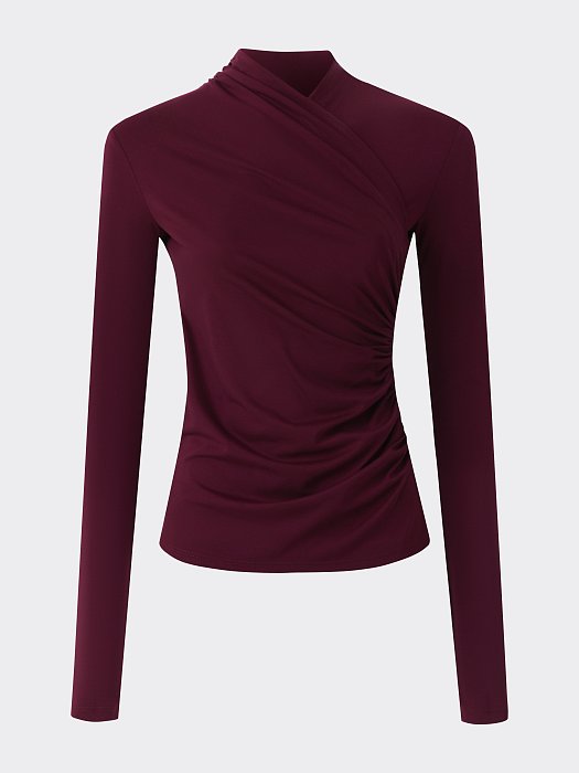 Лонгслив на запах: фото №7