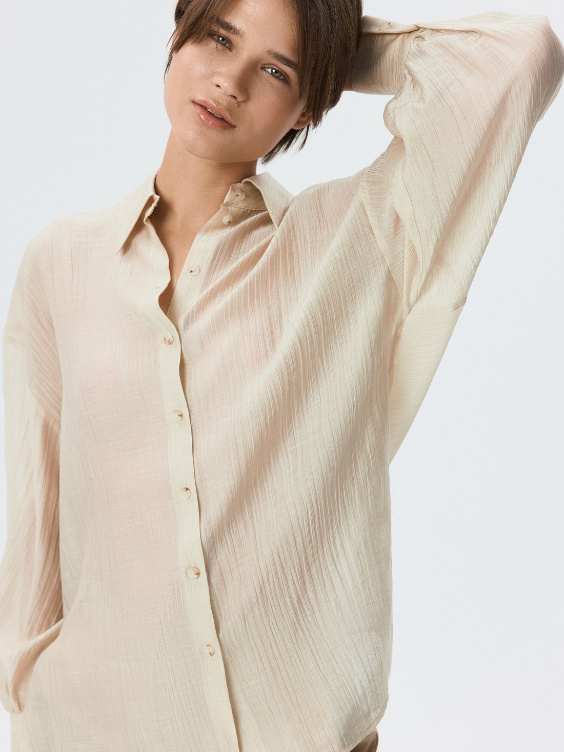 Блуза из жатого тенселя: фото №1