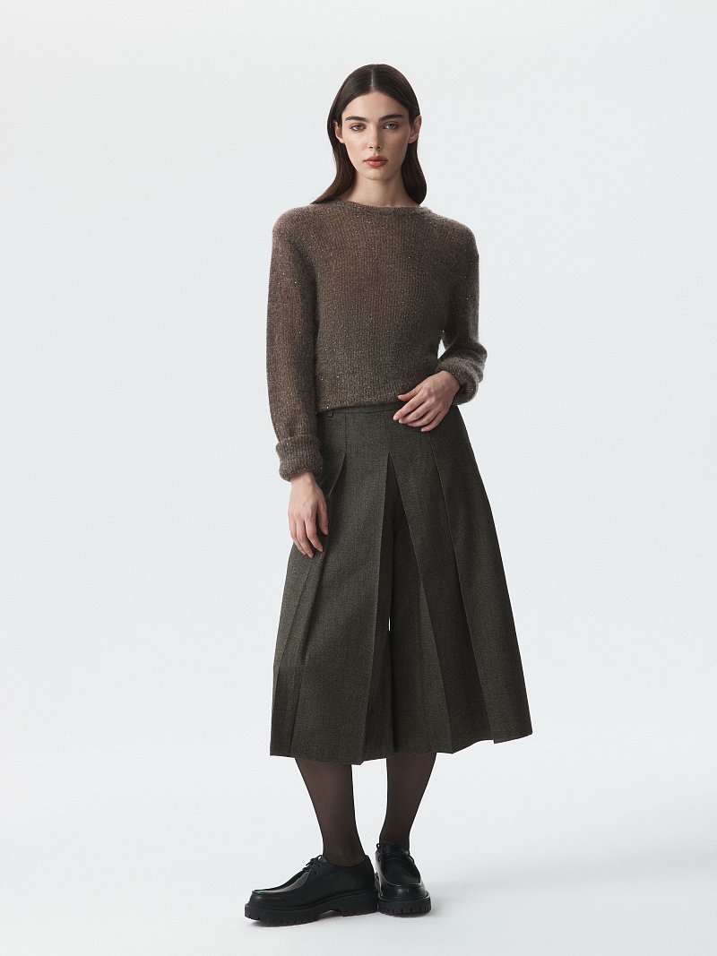 Кюлоты со складками