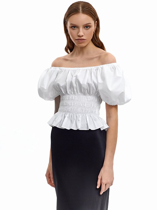 Топ с рукавами буффами : фото №2