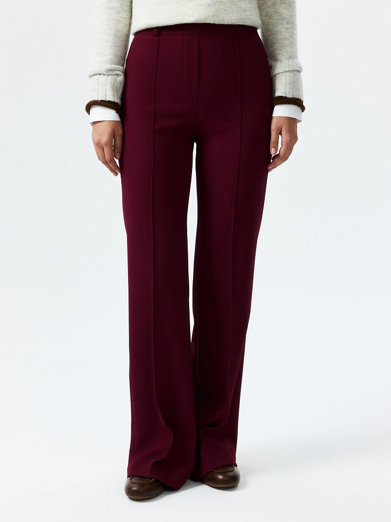 Костюмные брюки со стрелками