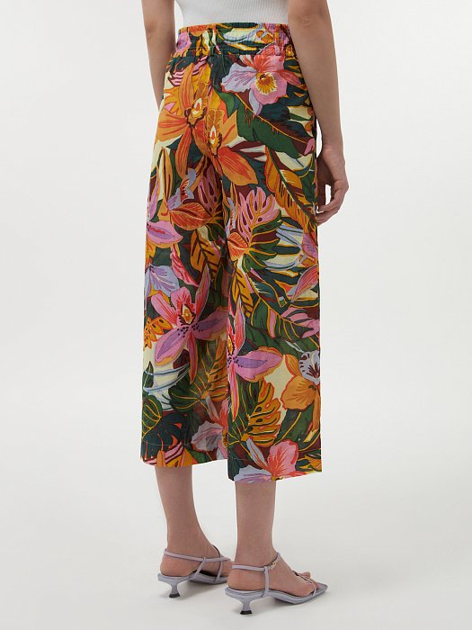 Кюлоты с тропическим принтом: фото №4