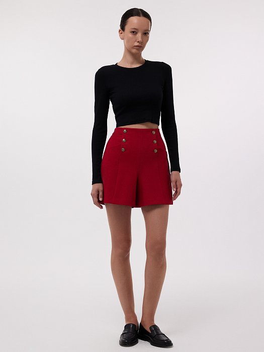 Шорты с высокой посадкой : фото №5