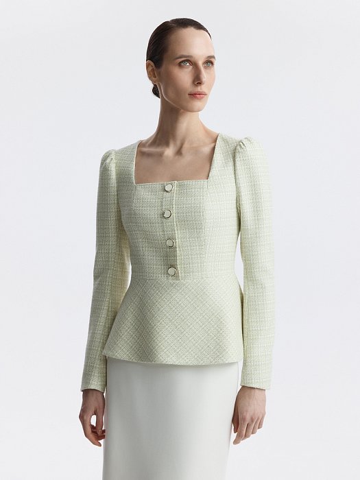 Блуза из твида: фото №3