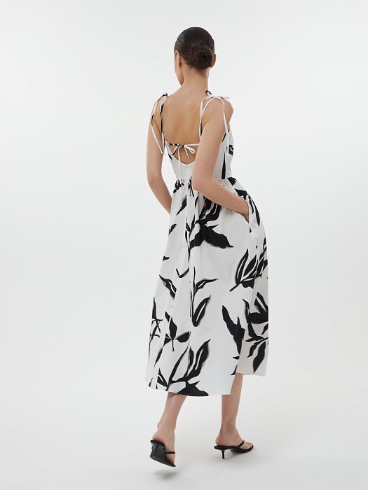 Платье-миди из хлопка: фото №4