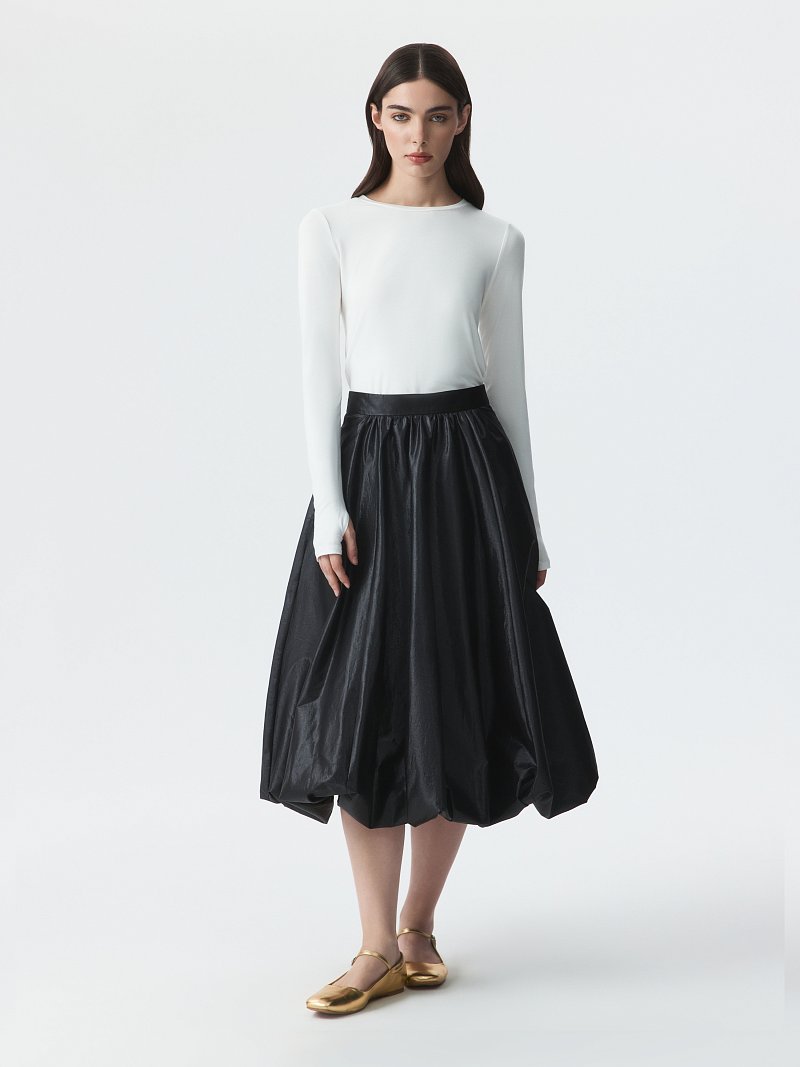 Юбка-баллон с блеском