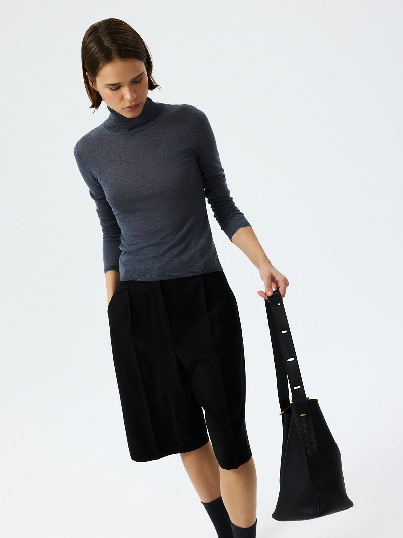 Водолазка с шерстью