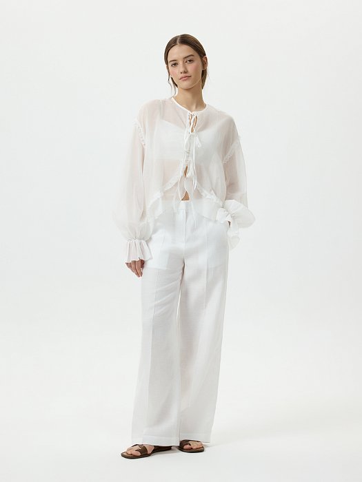 Блуза с топом: фото №4