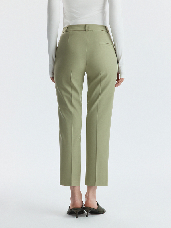 Укороченные брюки из вискозы