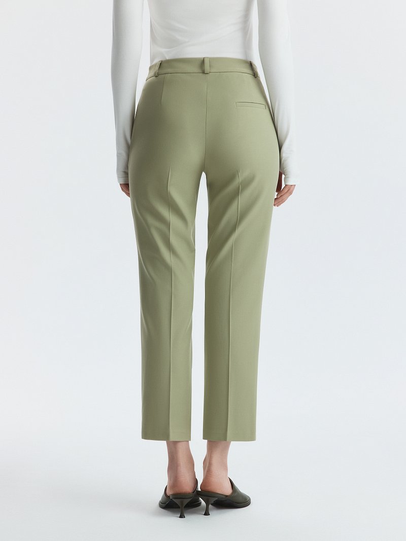 Укороченные брюки из вискозы