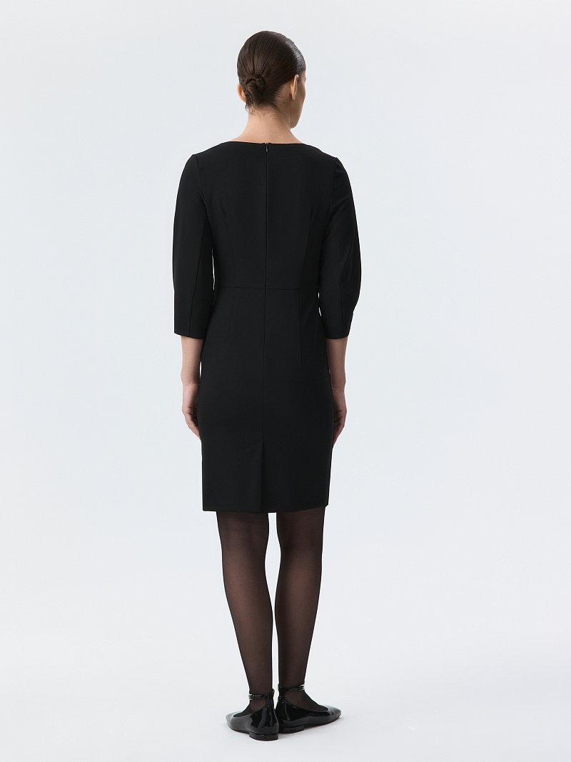 Платье с рукавами ¾ (Р158)