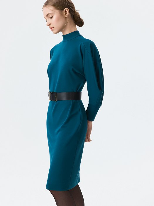 Платье с объемными рукавами 3/4: фото №6