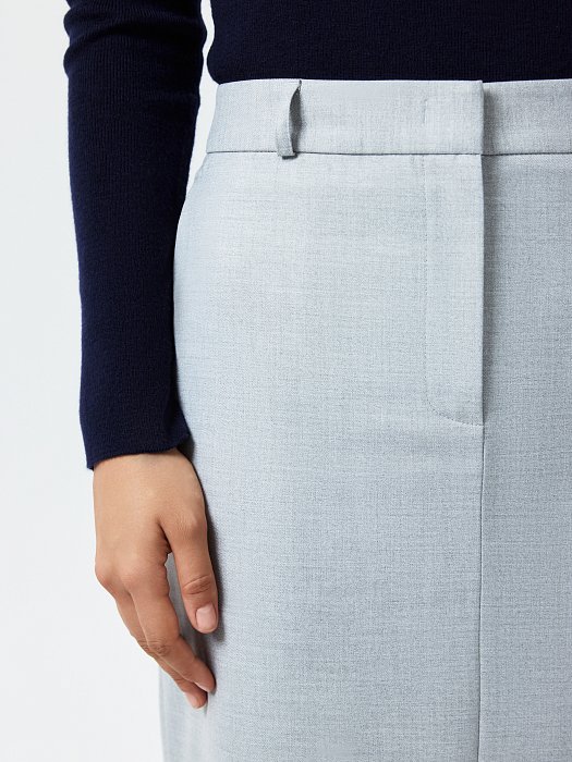 Юбка-макси прямого кроя: фото №4