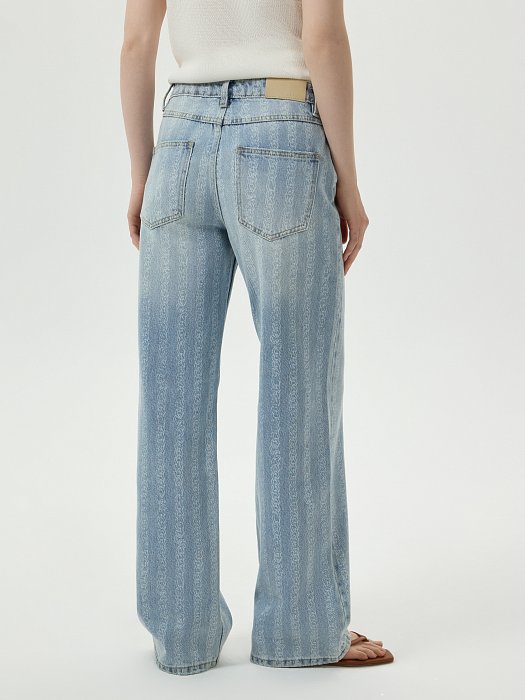 Джинсы с принтом: фото №5