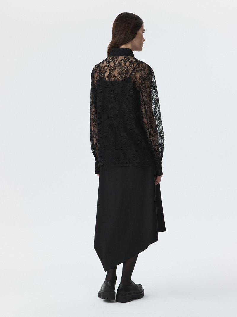 Кружевная блуза 