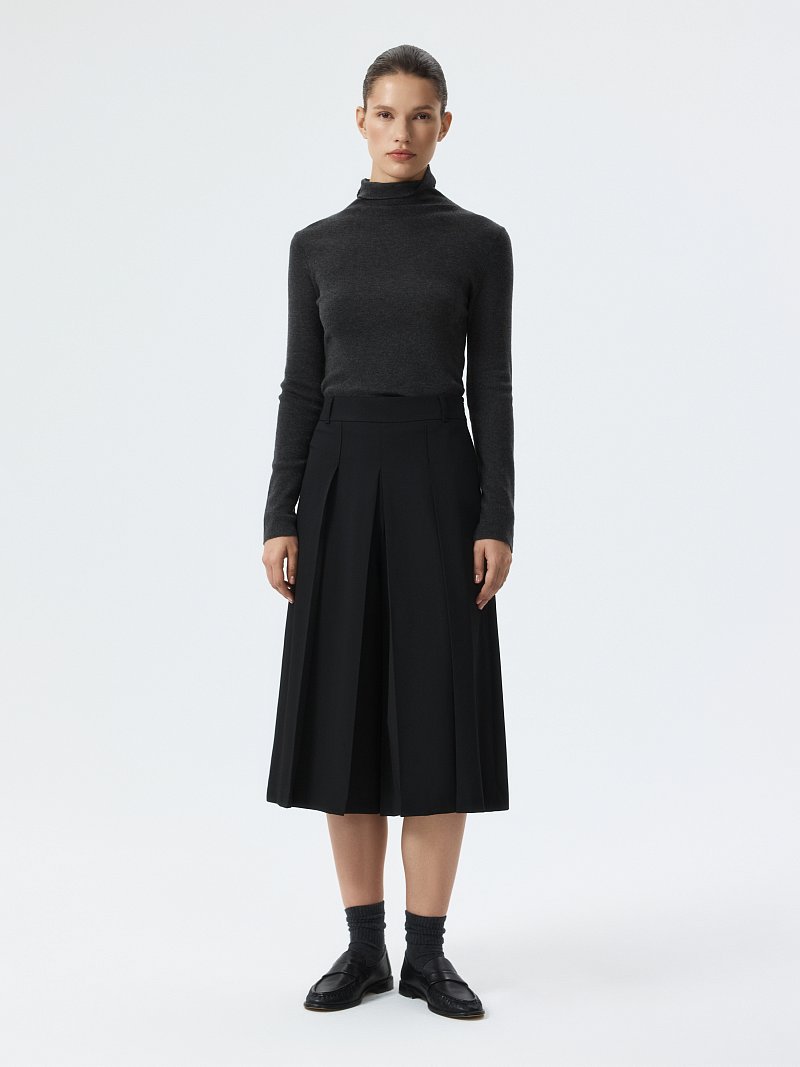 Кюлоты со складками 