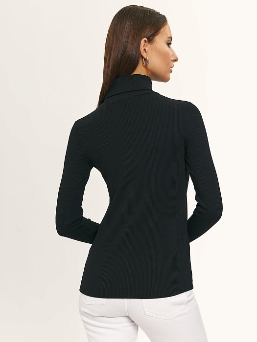 Водолазка в рубчик : фото №3