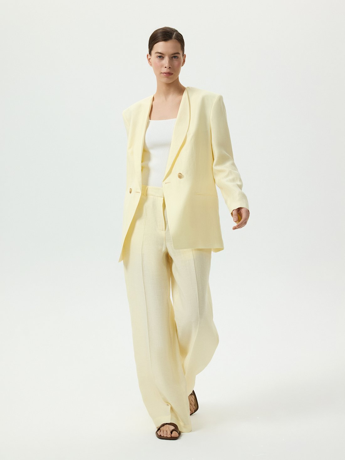 Брюки из конопляной ткани: фото №1