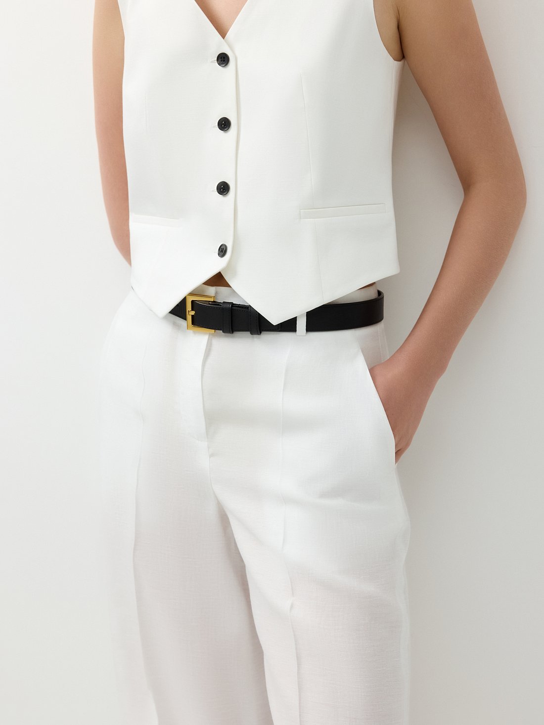 Ремень из коровьей кожи: фото №1