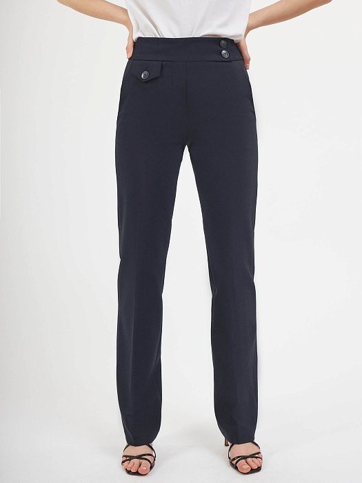 Брюки со средней посадкой: фото №2