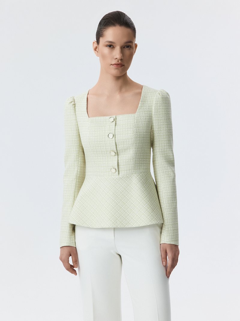 Блуза из твида