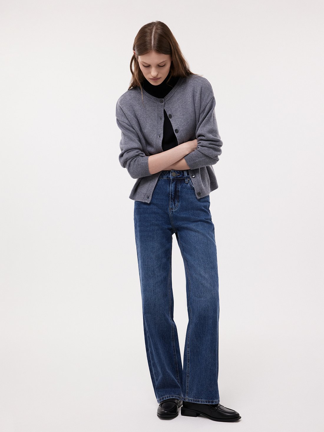Джинсы прямого кроя: фото №1