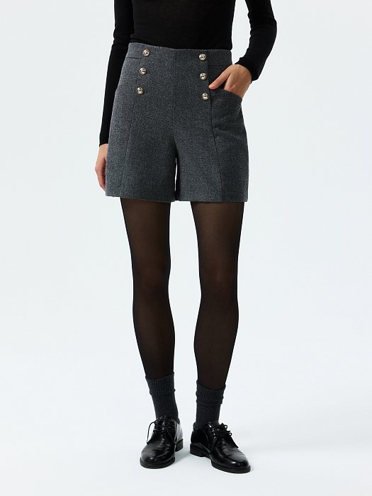 Шорты из твида: фото №2