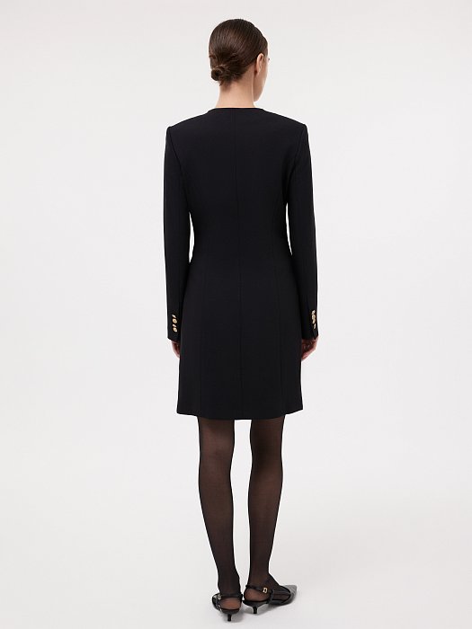 Платье с круглым вырезом: фото №3