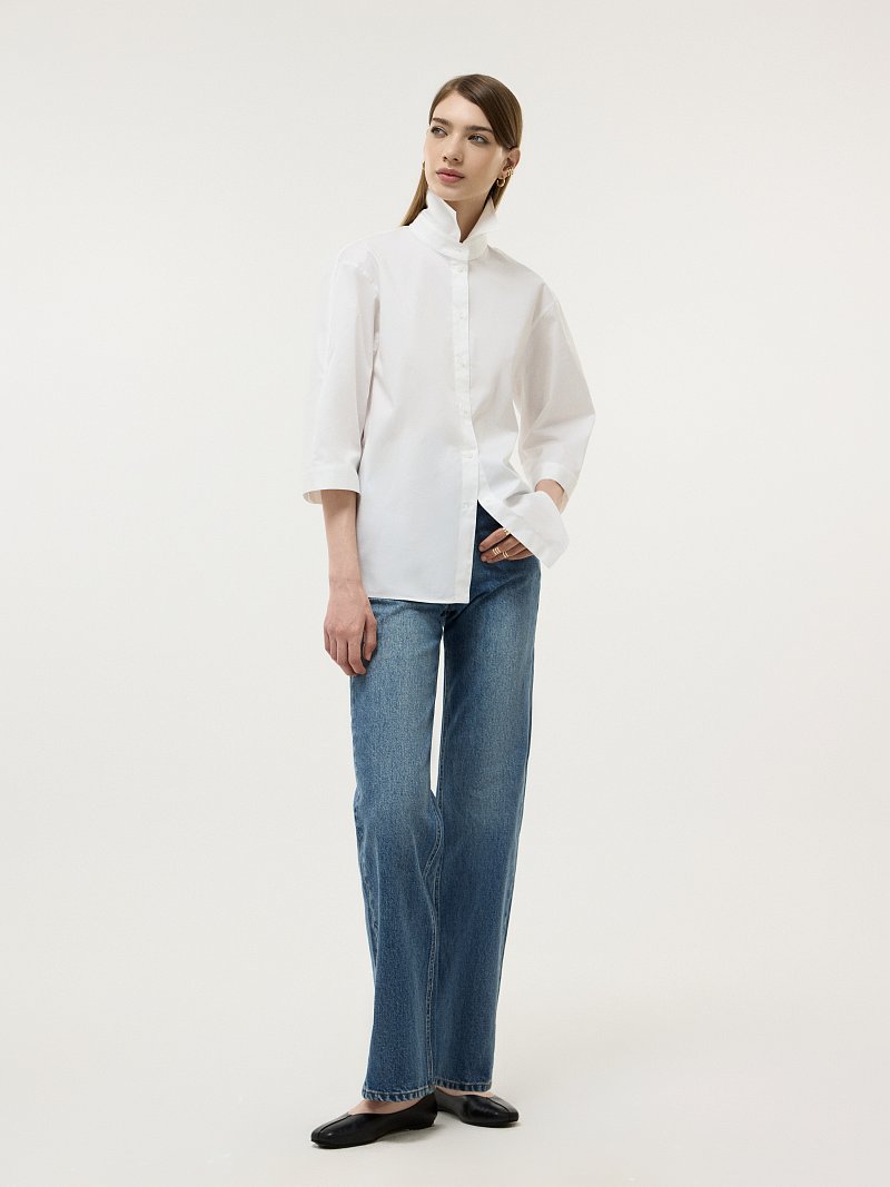 Рубашка с рукавами 3/4