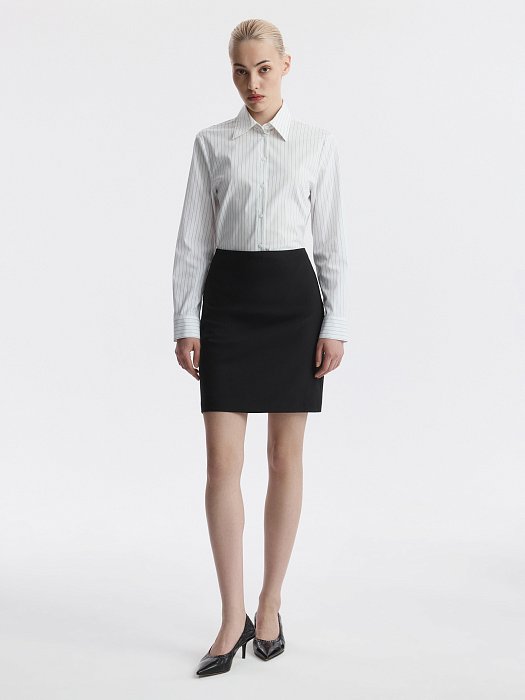 Мини-юбка из хлопка: фото №2