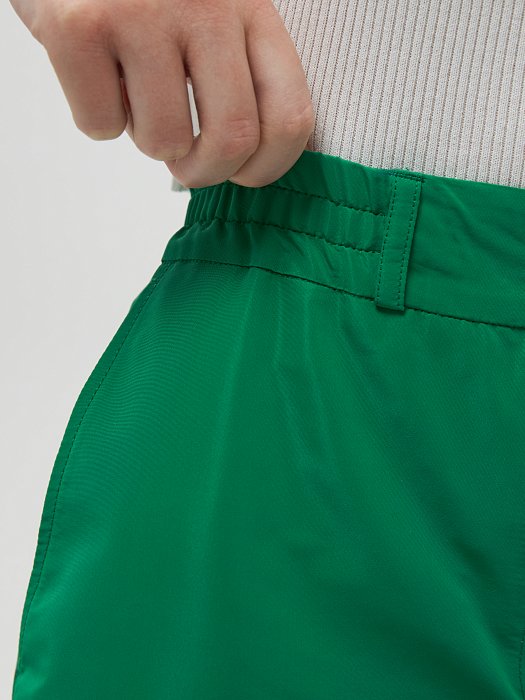 Брюки-карго из плащевой ткани: фото №4