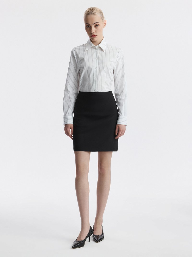 Мини-юбка из хлопка