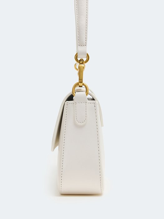 Сумка-багет из натуральной кожи: фото №4