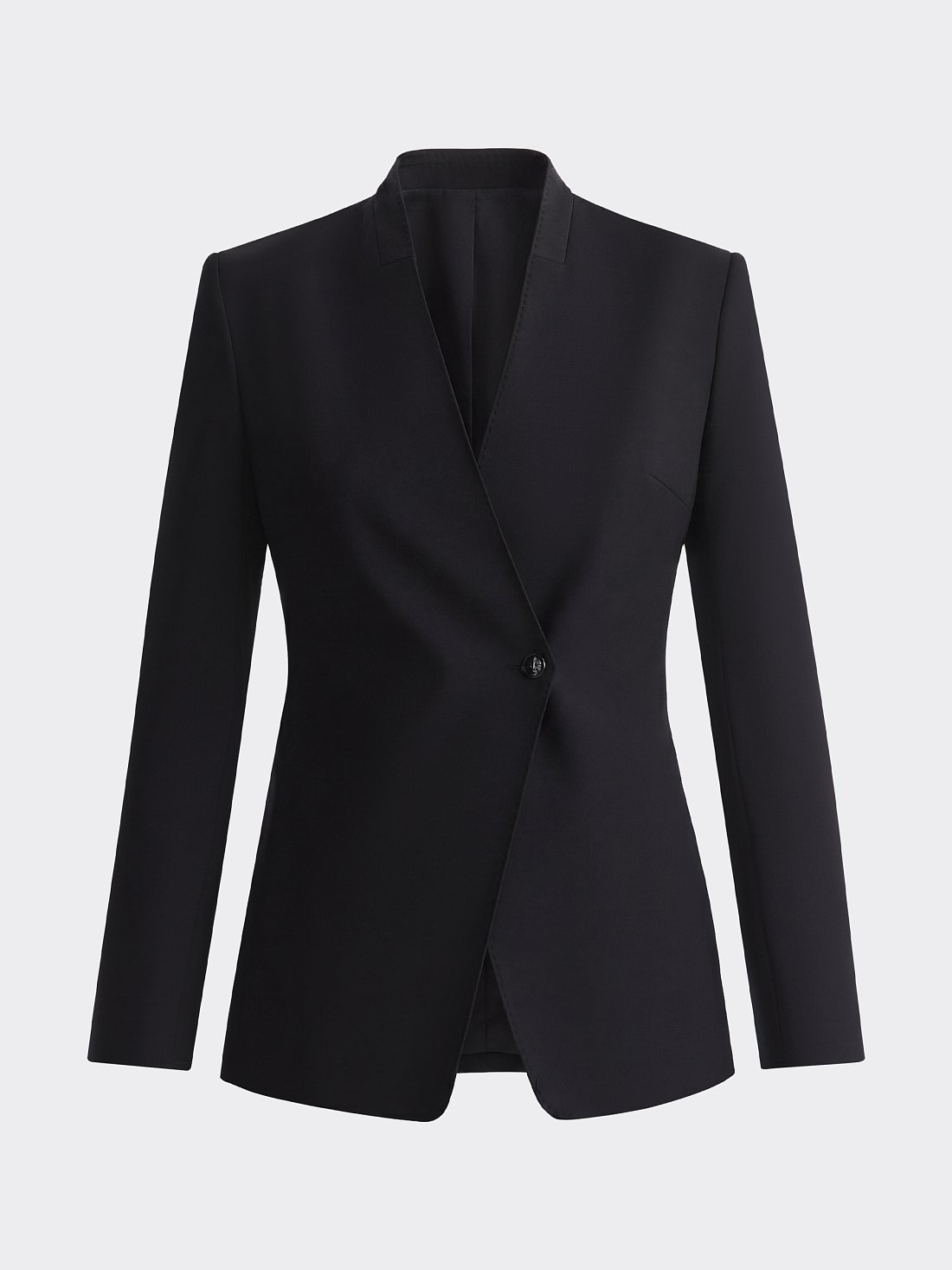 Асимметричный жакет из хлопка: фото №1