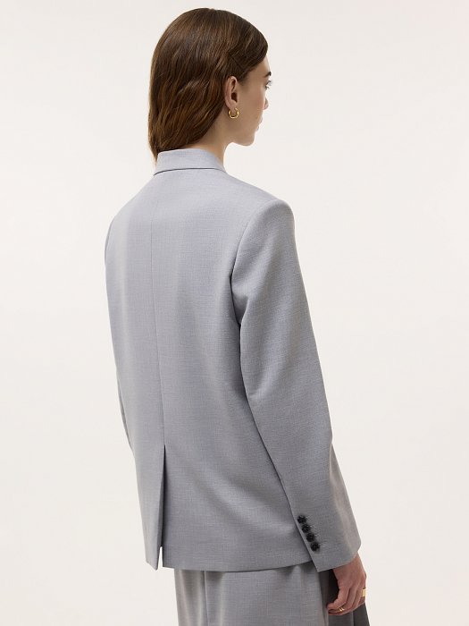 Жакет оверсайз со стойкой: фото №4