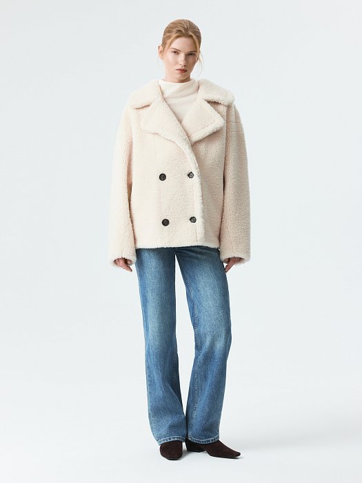 Короткая шуба из искусственного меха: фото №7