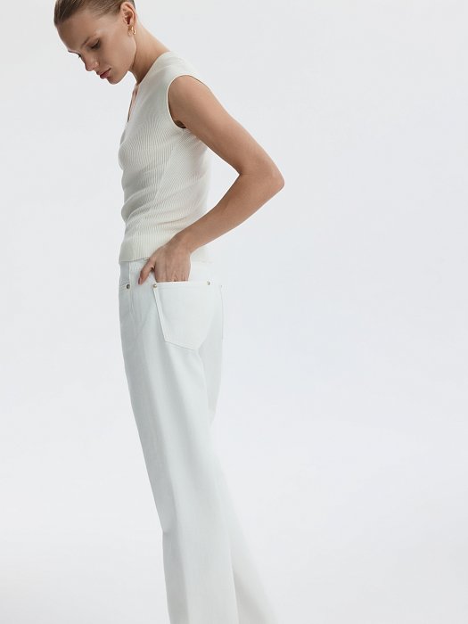 Джинсы прямого кроя: фото №2