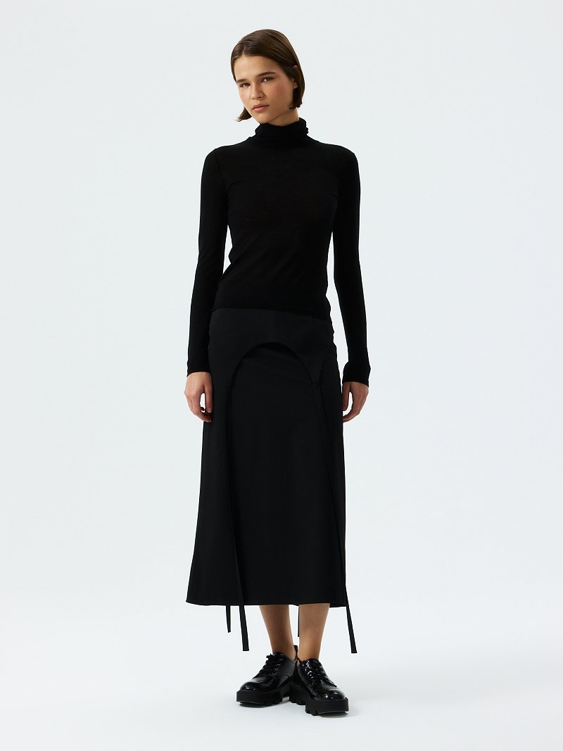 Водолазка с шерстью